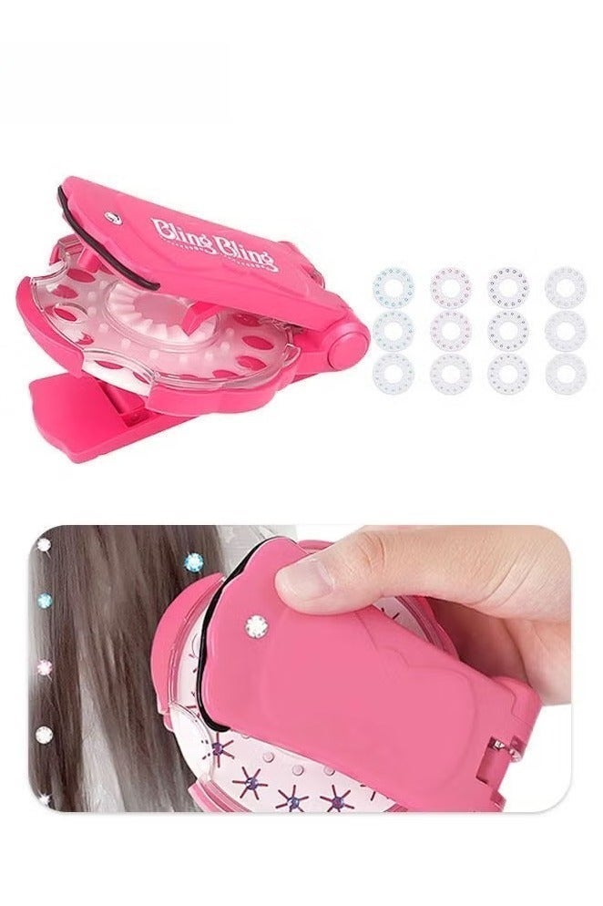 Betaoby Hair Gem Stamper with 180 Rhinestones for DIY Bedazzling, Diamond Collection Starter Kit - Girls Hair Styling Tool, Bling Jewels Toy for Hair, Phone Covers, Shoes, Backpacks & More - Image 5