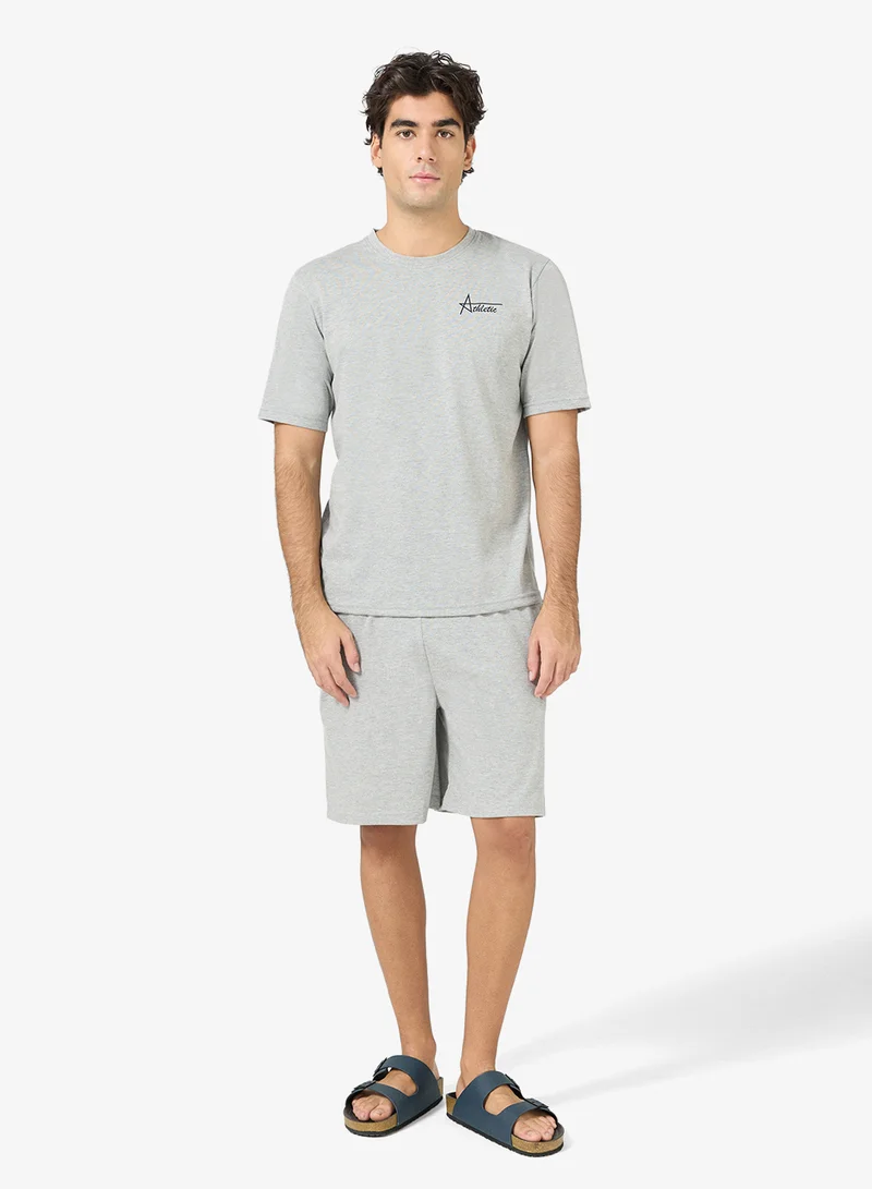 Seventy Five Basics T-Shirt & Shorts Set