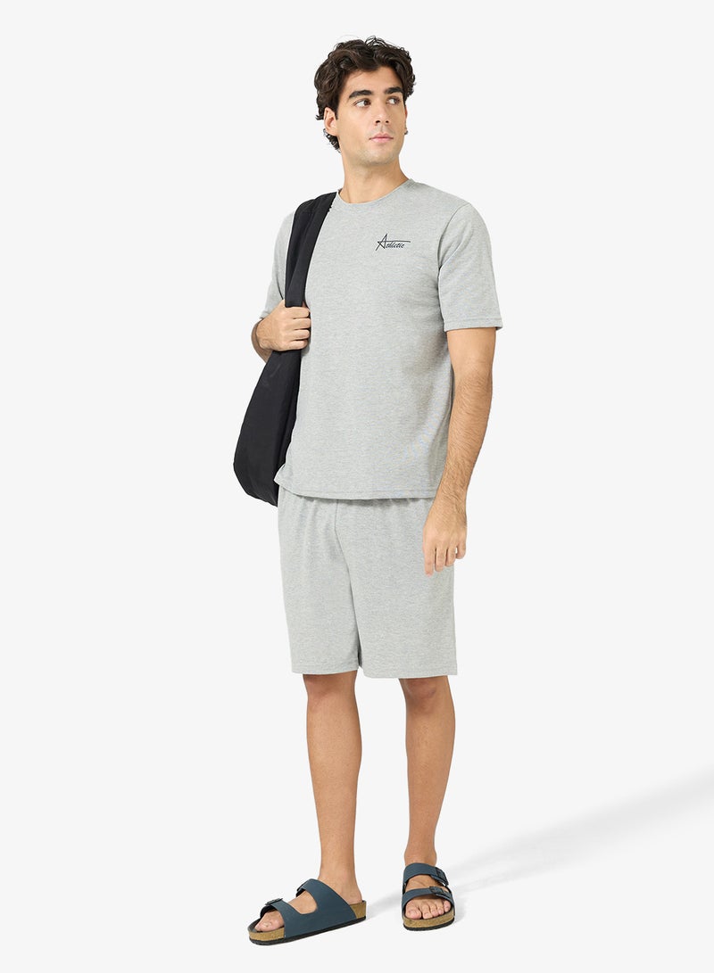 سفنتي فايف بيسيكس طقم تي شيرت وشورت - Image 5