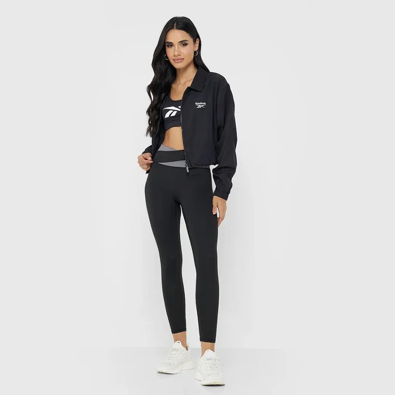Reebok Black Reebok Brooklyn Cropped Bomber Women's Jacket - Black for Women | Best Price UAE