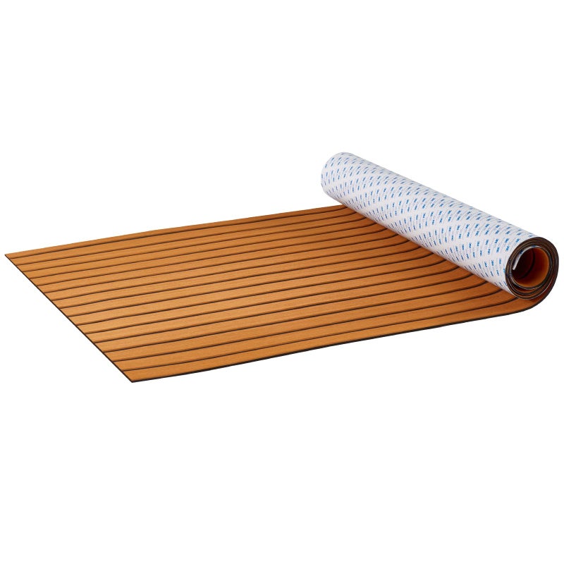 VEVOR Boat Flooring, EVA Foam Boat Decking 94.5" x 35.4", Non-Slip Self-Adhesive Flooring, 23.2 sq.ft Marine Carpet for Boats, Yacht, Pontoon, Kayak Decking - Image 4