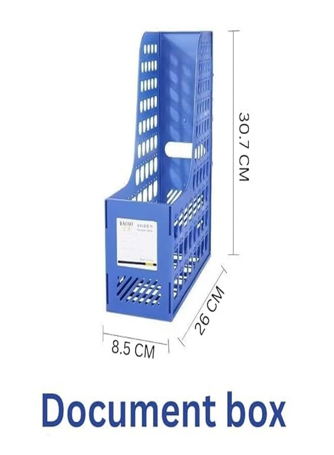ADDCART حامل متعدد الأغراض من المعدن الشبكي من ADDCART للمجلدات/المجلات/الكتب/المستندات لمكتب العمل. - Image 2
