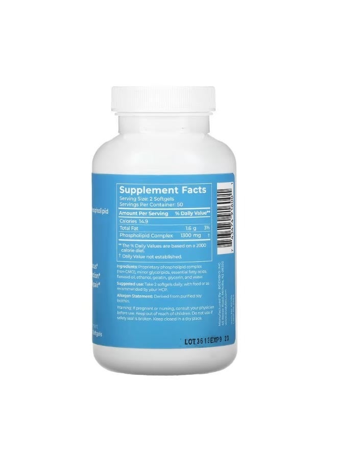 بودي بايو PC Liposomal Phospholipid Complex 100 Non GMO Softgels - Image 2