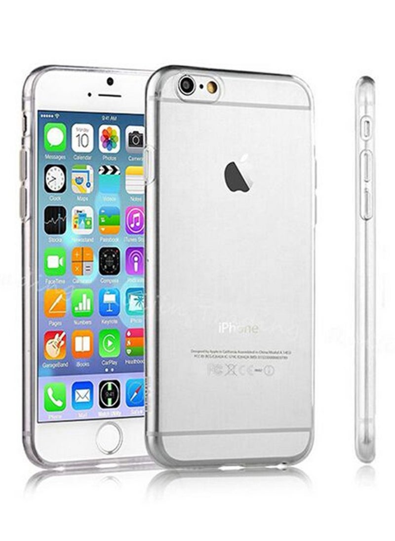 Generic - Ultra Slim Transparent TPU Case For Apple iPhone 6/6S Clear - Image 1