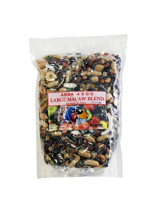 ABBA ABBA 4500 Large Macaw Blend Bird Food 5lbs  - Image 1