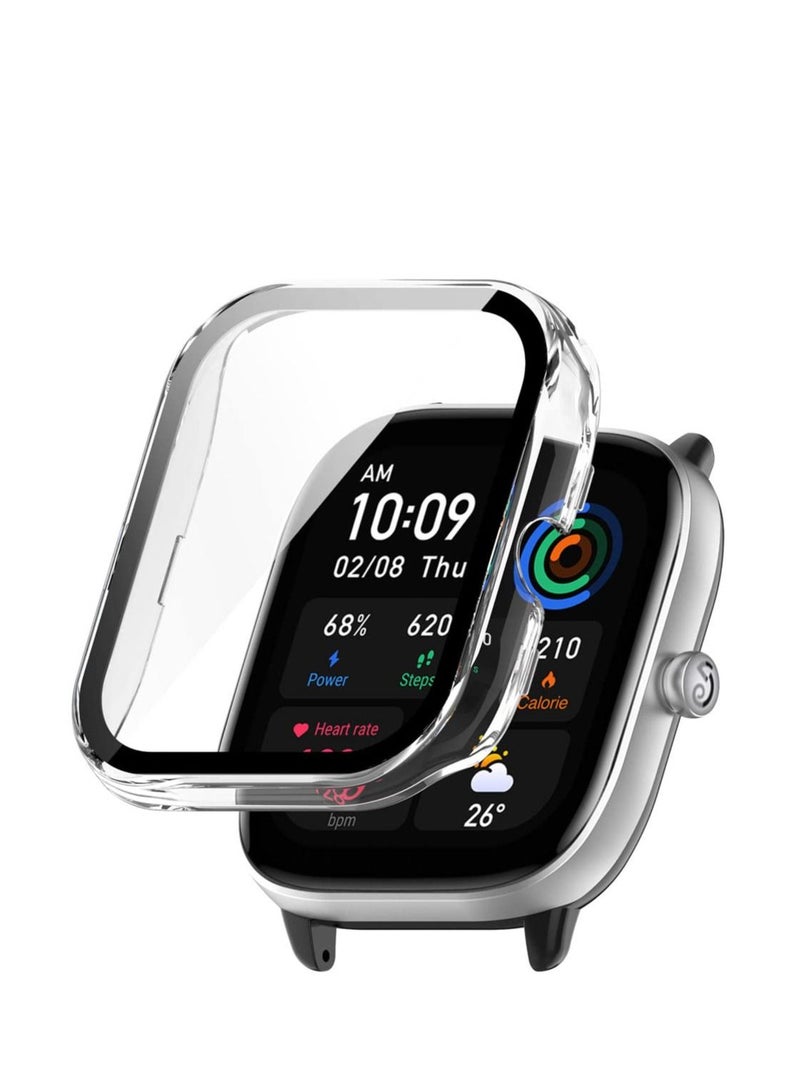 Smart Bracelet For Amazfit GTS4 Mini PC + Tempered Glass Integrated Protective Watch Case - Image 2