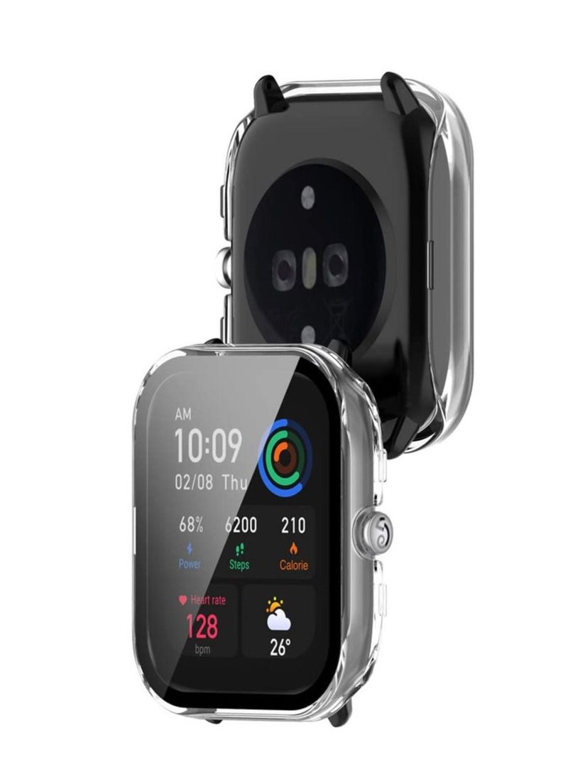 Smart Bracelet For Amazfit GTS4 Mini PC + Tempered Glass Integrated Protective Watch Case - Image 5