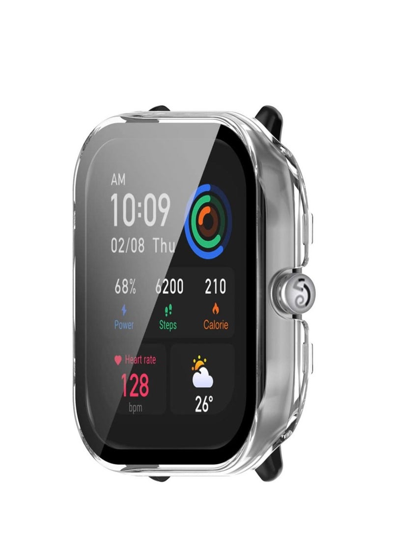 Smart Bracelet For Amazfit GTS4 Mini PC + Tempered Glass Integrated Protective Watch Case - Image 3