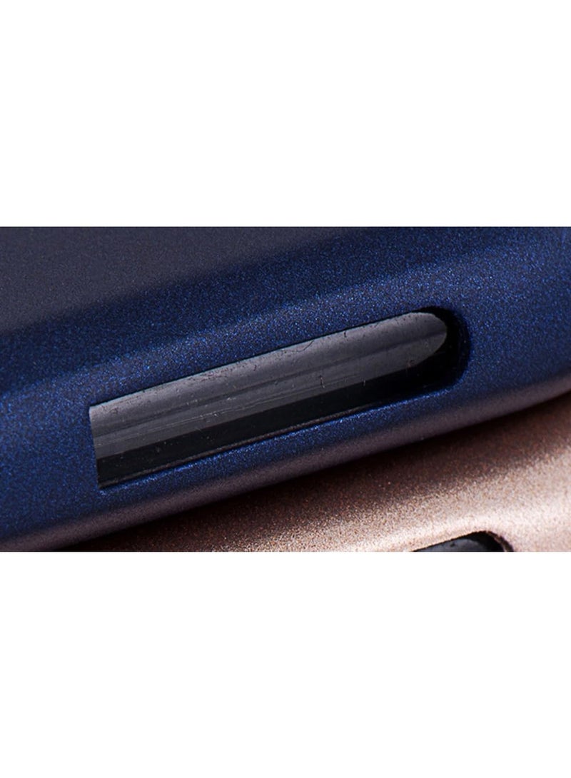2pcs Torch Lighter Windproof Pocket Lighter Jet Single Flame Lighters, Adjustable Flame and Refillbale Fuel Lighter(No Butane) (Sliver+Blue) - Image 4