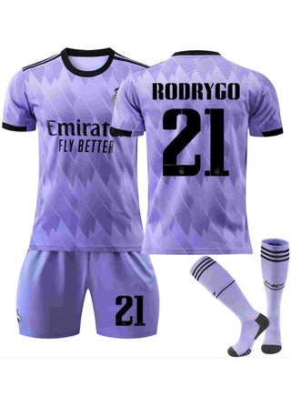 الأرجواني قميص كرة القدم