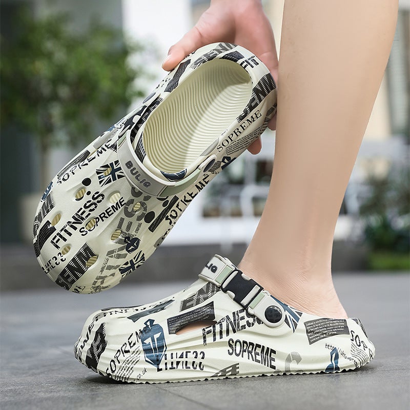 Parent-Child & Couple Style Clogs, Summer Thick-Soled Outdoor Beach Shoes For Boys And Girls, Eva Casual Sandals For Men And Women - Image 2