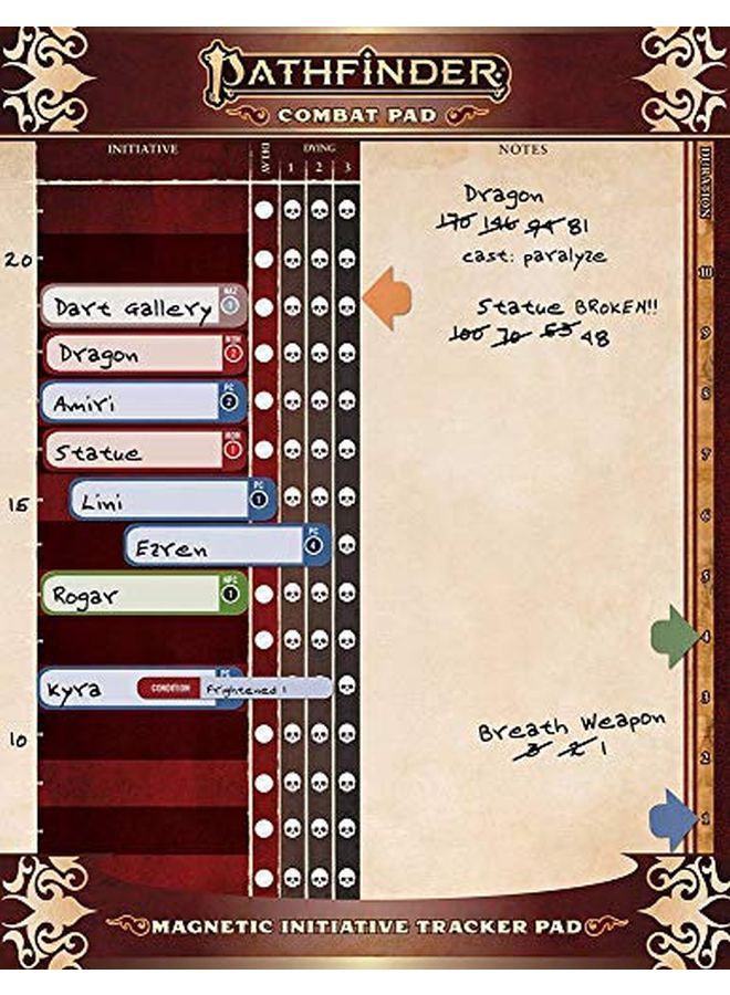 Paizo Pathfinder Combat Pad - Image 2