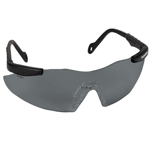 Smith & Wesson Smith and Wesson Safety Glasses (19823), Magnum 3G Safety Eyewear, Smoke Lenses with Black Frame - Image 2