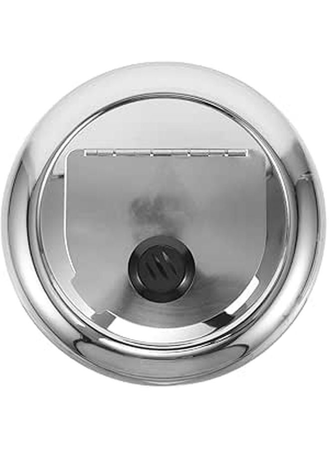 Stainless Steel Soup Pot Lid 10L Heat Resistant Knob Spill Proof Replacement - Image 1