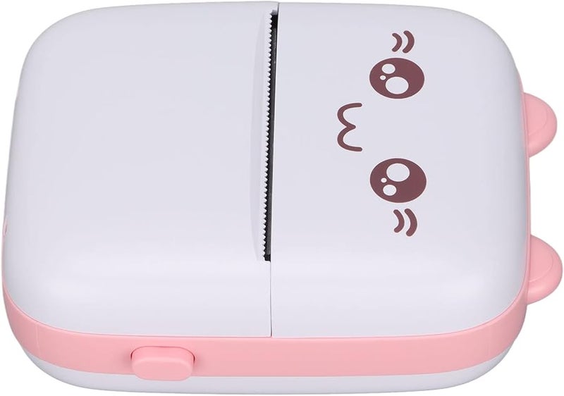 Fydun Portable Printer For Shopping List And Label Printing In Pink - Image 3