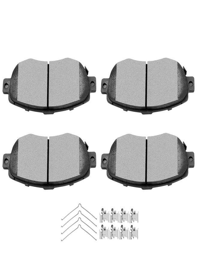 طقم تيل فرامل سيراميك أمامي SCITOO D1089 مناسب لسيارات أكورا RDX موديلات 2007-2012، وهوندا أكورد كروس تور موديلات 2010-2011، وهوندا كروس تور موديل 2012، وهوندا CR-V موديلات 2007-2008 و2010-2011، وهوندا أوديسي موديلات 2005-2010 - Image 1