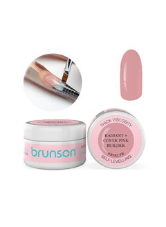 brunson Solid 3d Gel Self Levelling Sculpting Non-Sticky Hand For Nail Art Design 30 ml, BSRCPB 
