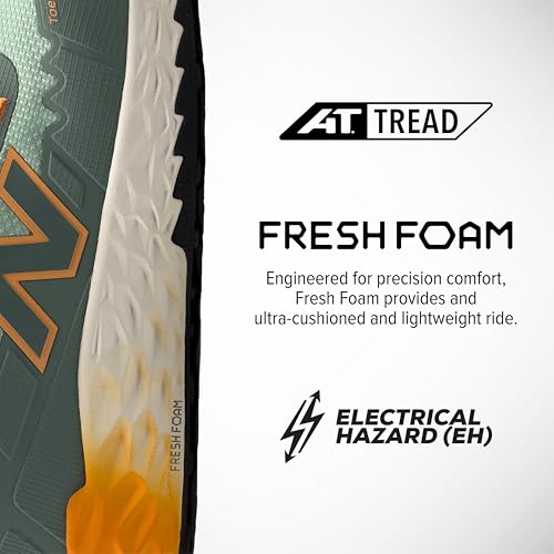 New Balance Fresh Foam Cremorne Composite Toe Safety Shoes for Women - Non Slip, Electrical Hazard - Wide, Aqua, Low Rise - Image 4