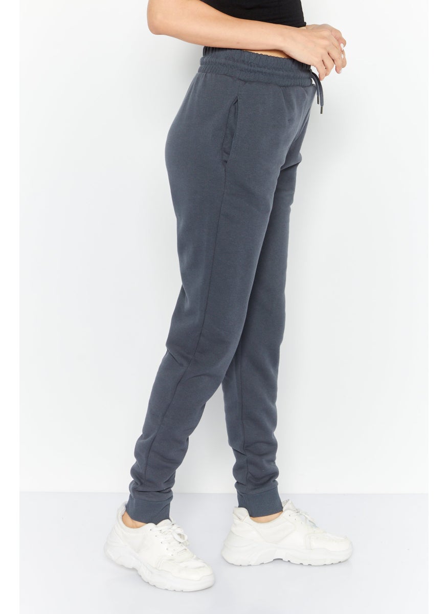 RIVER ISLAND Women Solid Sweatpants, Grey  - Image 2