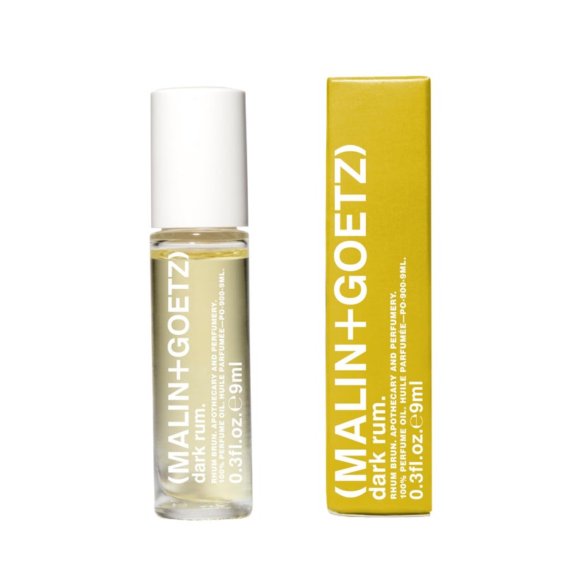 Malin  Goetz Dark Rum Perfume Oil 03 Fl Oz  Men  Women Dark  Spicy Modern Scented Oil Fragrance Oil Roll On Mini Perfume Body Oil Vegan  CrueltyFree Pack of 1