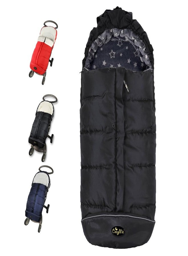 CozyMe Stroller Footmuff, Winter Stroller Cover for Toddler, Easy Temperature Reguration Stroller Bunting Bag for Baby, Waterproof Stroller Blanket Evolution for Cold Weather Child, 6M-4T - Image 1
