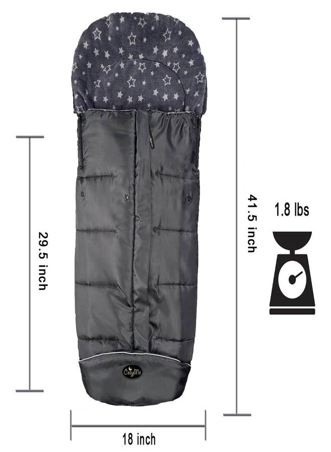 CozyMe Stroller Footmuff, Winter Stroller Cover for Toddler, Easy Temperature Reguration Stroller Bunting Bag for Baby, Waterproof Stroller Blanket Evolution for Cold Weather Child, 6M-4T - Image 5