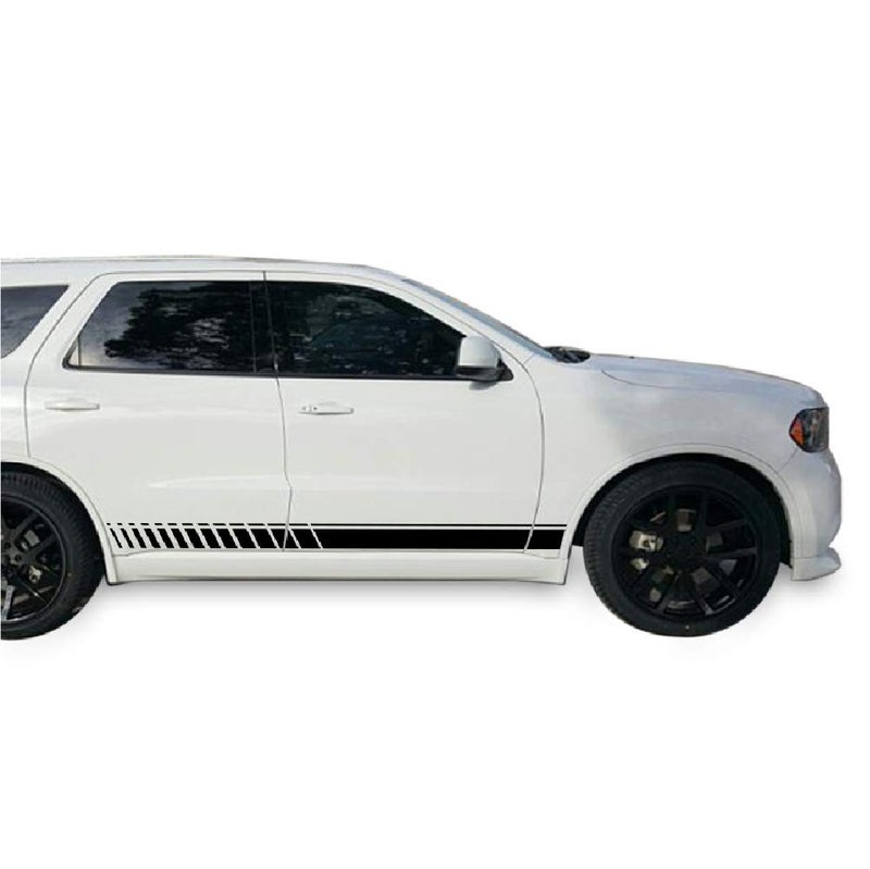 Decal Sticker Vinyl Side Sport Stripe Kit Compatible with Dodge Durango 2010Presen 302B