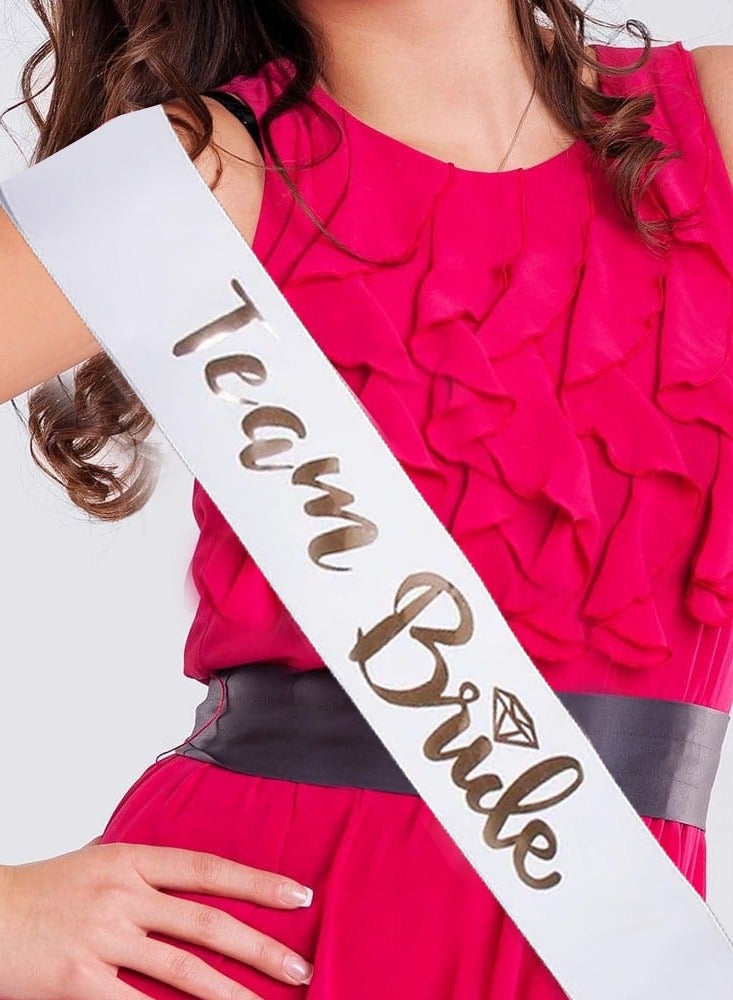 MARGOUN Team Bride Party Wedding Decorations Party Favors Accessories White - Image 1