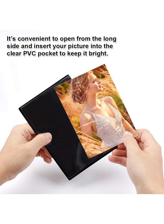 Tebik Magnetic Picture Frames, 34 Pack, Holds 4 x 6 Inches Photos Pictures, Black Magnetic Photo Frames with Clear Pocket for Refrigerator, Fridge, Locker, Office Cabinet - Image 3