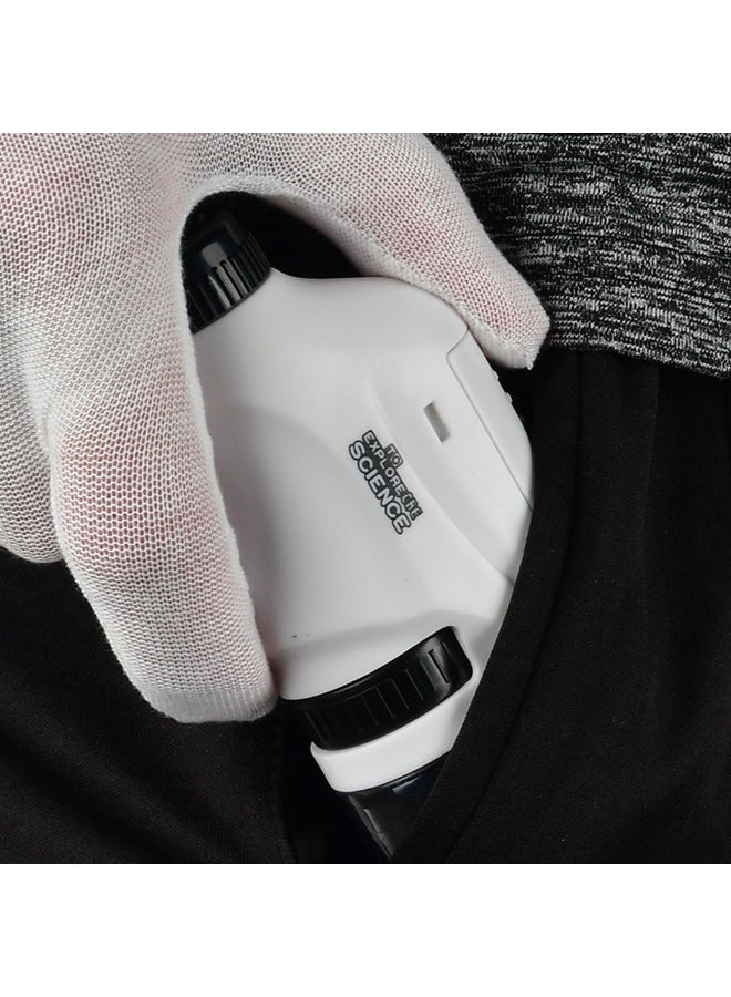 Chabeia Little Scientist Microscope, Handheld Pocket Miniscope Kits with 12 Specimens, Little Marvin Microscope, Portable Mini Microscope for Educational Science (White) - Image 4