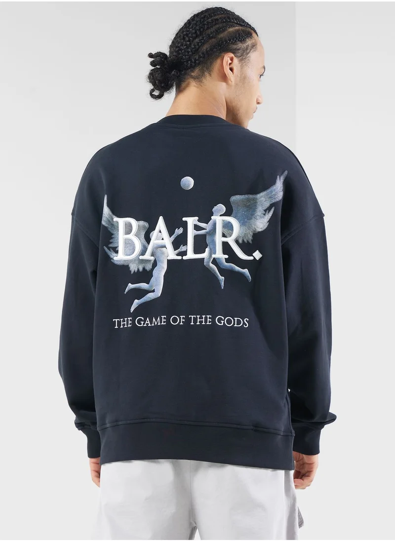 BALR Game Of The Gods Box Hoodie