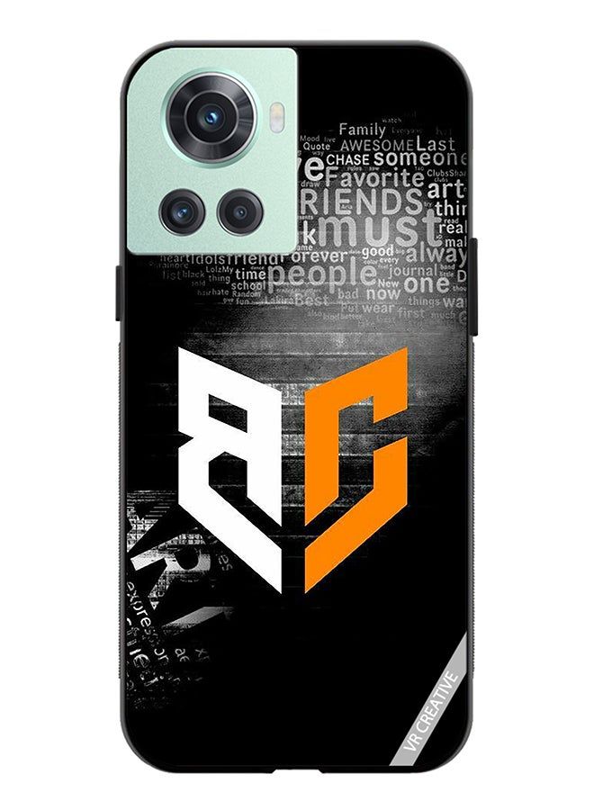 VR CREATIVE Protective Case Cover For OnePlus Ace Bg Logo Design Multicolour - Image 1