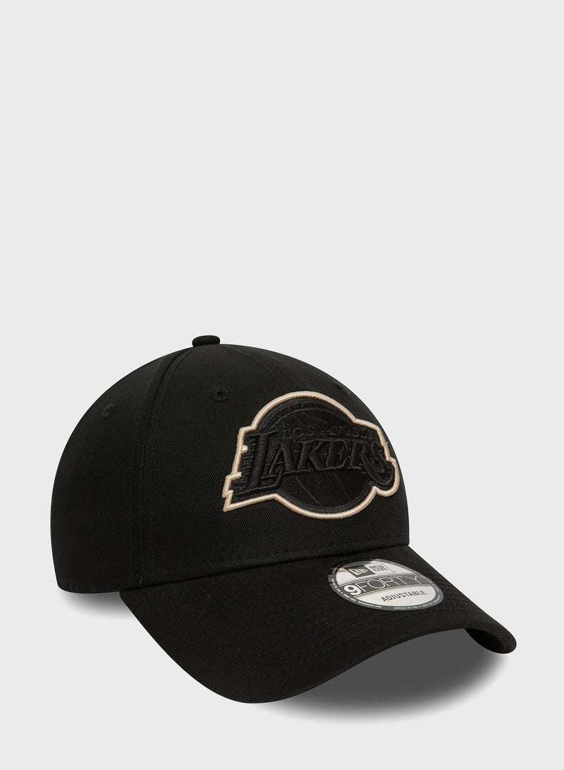 NEW ERA 9Forty Los Angeles Lakers Outline Cap - Image 4