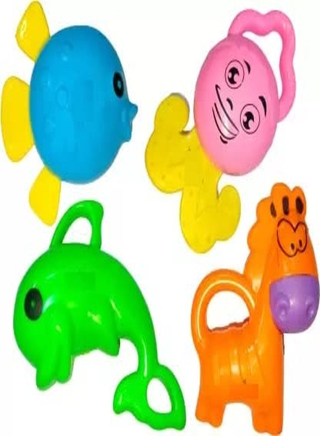 Gurbik Rattle Set with Teathers for New Born Babies, Toy for Babies, Non-Toxic - Pack of 8 (Multi Color)… - Image 3