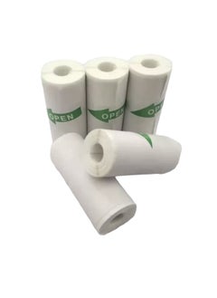 Huitich 1 Pc  Adhesive Printer Paper Roll - 56mm x 26mm for Barcode Labels  - Image 2