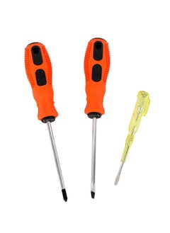 LAWAZIM Screwdriver Set -3 Piece with Phillips & Flat Head and a Circuit Tester with Light Indicator – Compact and Easy to Use Essential Tool Kit for Home Repairs, Electronics, DIY, and Automotive  - Image 3