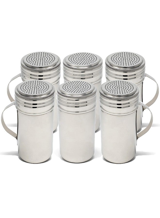 Winware Stainless Steel Dredges 10-Ounce with Handle, Set of 6 - Image 2