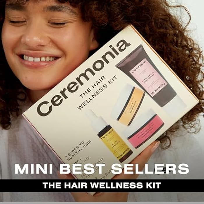 Ceremonia Hair Wellness Kit, Weekly Scalp & Strand Reset Bundle for Deep Cleansing & Hydration - Image 2