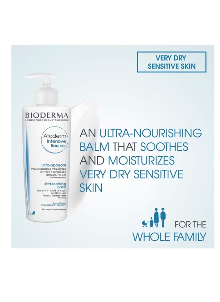 Bioderma Atoderm Intensive Balm Moisturizer 500ml  - Image 2