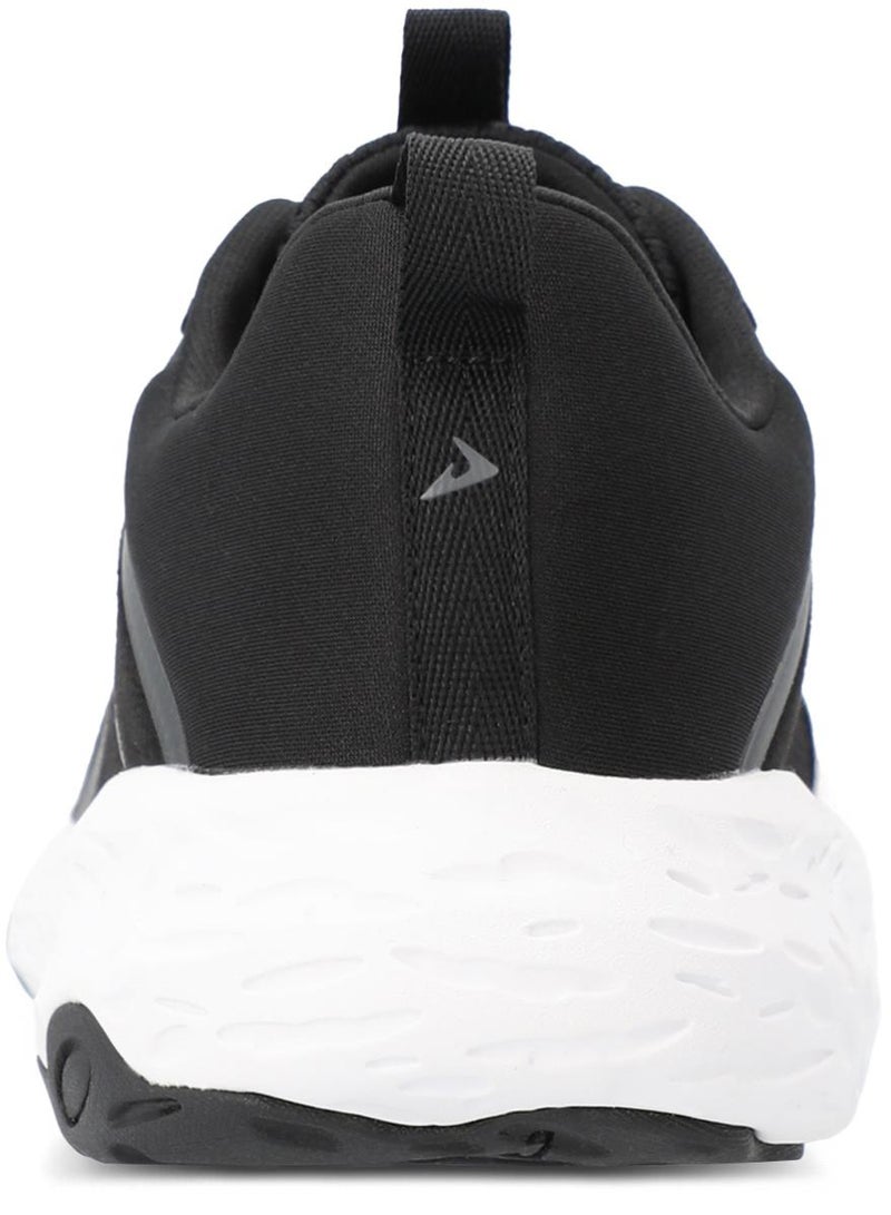 Demix Men's Running Sport Shoes – Black Training Sneakers with High-Performance Cushioning, Breathable Upper and Durable Outsole - Image 4