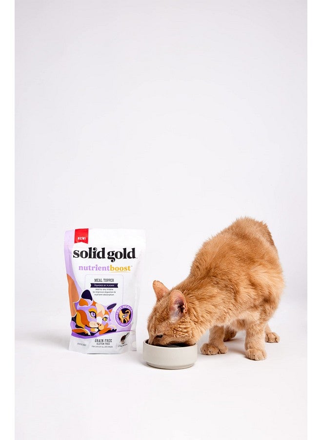 solid gold Nutrientboost Meal Topper For Cats  High Protein Crunchy Cat Treats Rich In Vitamins Minerals And Amino Acids  1 Pound - Image 5