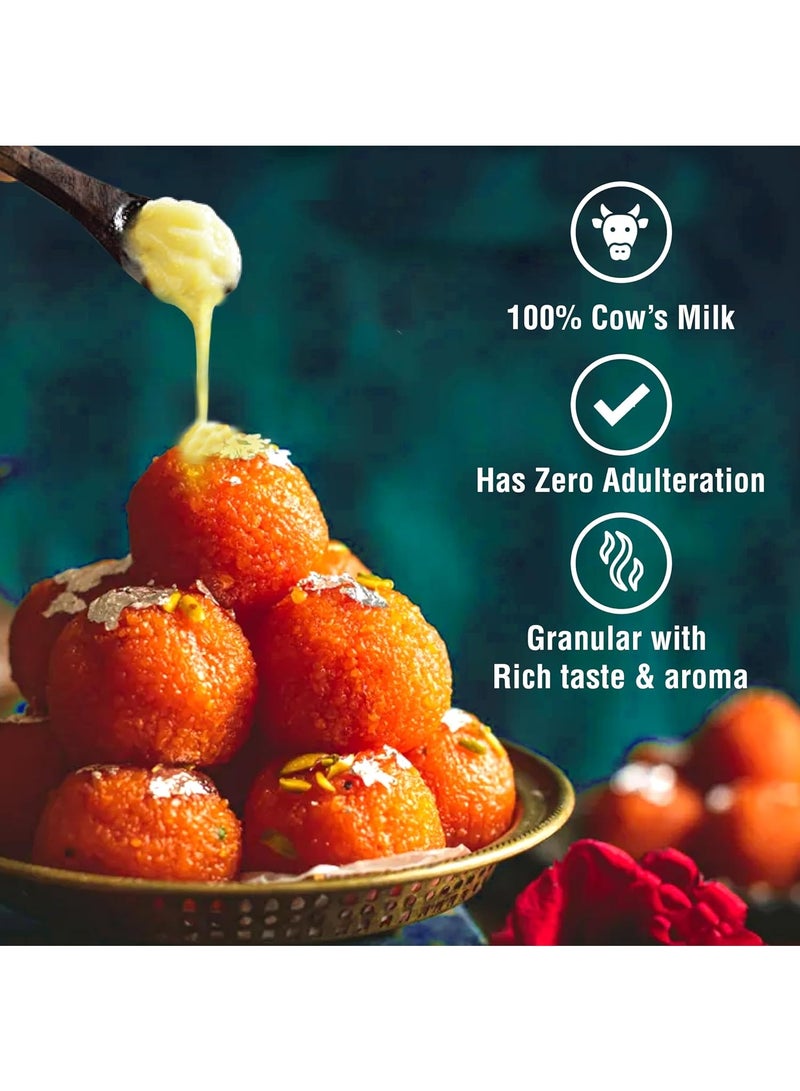 Gits Cow Ghee 200 ml Carton | Pack of 2 | Aroma in every drop |Pure Veg, Pure Cow Ghee, Desi Ghee, No preservatives | Rich Taste & Aroma | Good source of Vitamin A, Delicious, Healthy & Nutritious | Good for Digestion, Heart, Skin and Hair | Homemade taste - Image 3