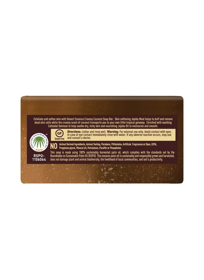 DESERT ESSENCE - Soap Bar Creamy Coconut 5 Oz - Image 1