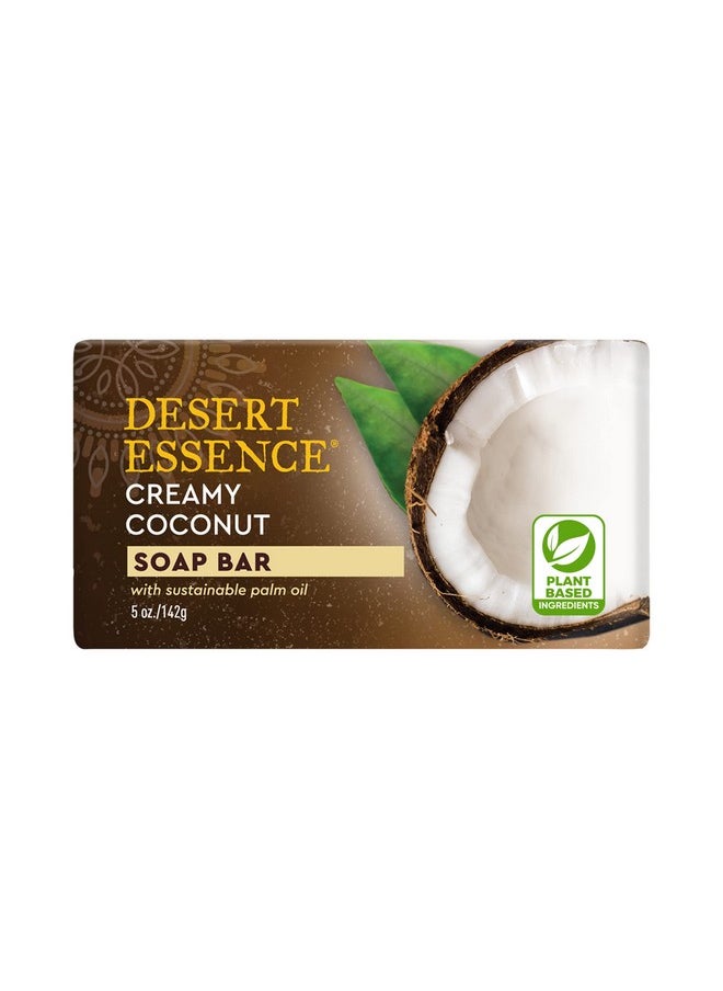 DESERT ESSENCE - Soap Bar Creamy Coconut 5 Oz - Image 1