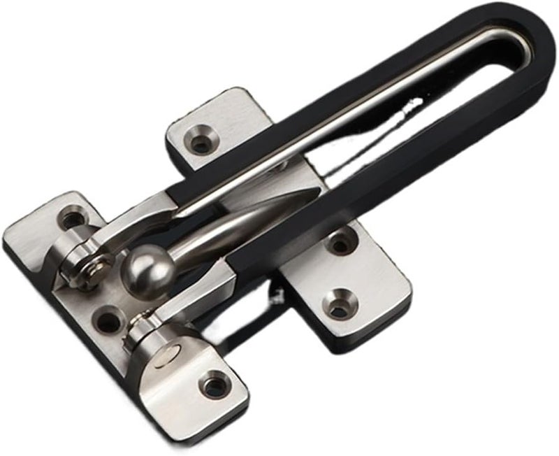 Anti Theft Door Lock Safety Buckle Hotel Bolt Rubber Zinc Alloy - Image 2