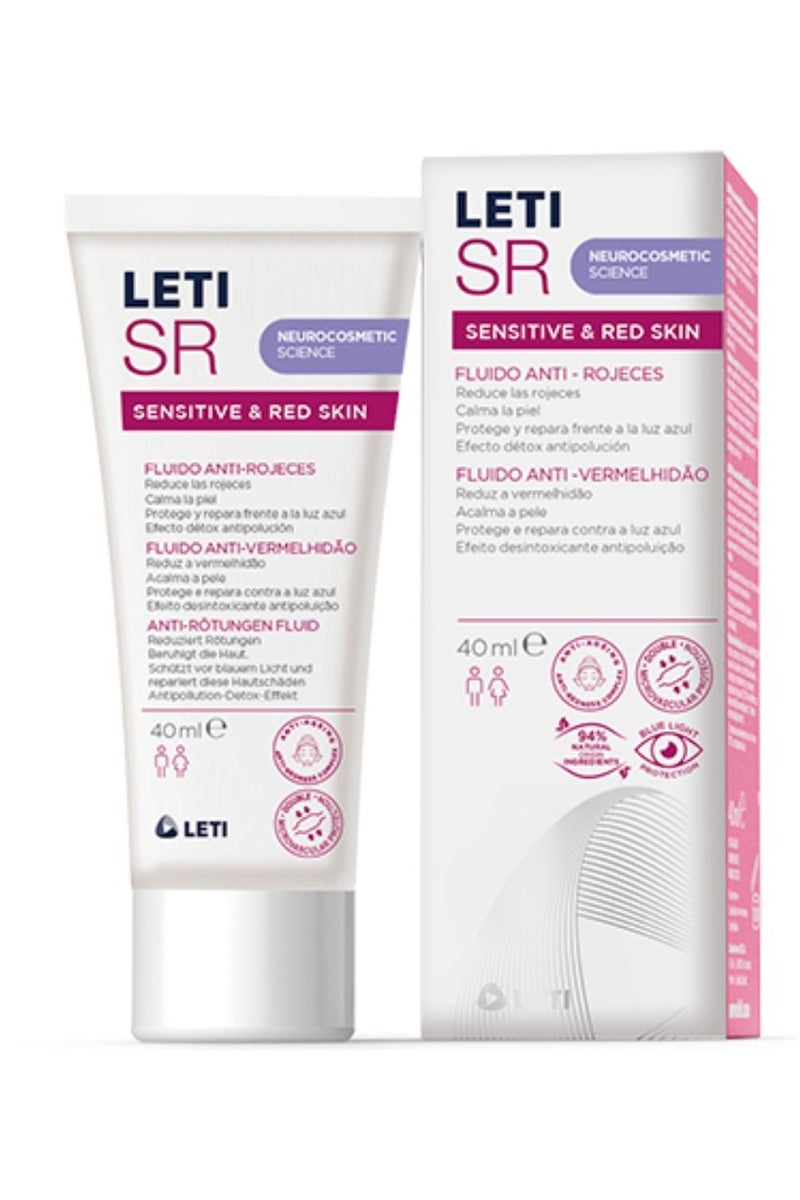 Leti Letisr Anti-Redness Fluid Sensitive Skin 40ml - Image 2
