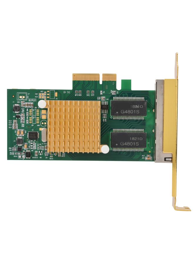 PCI-E Server Ethernet Network Card, 10/100/1000 Mbps Qua Port Gigabit Network Card