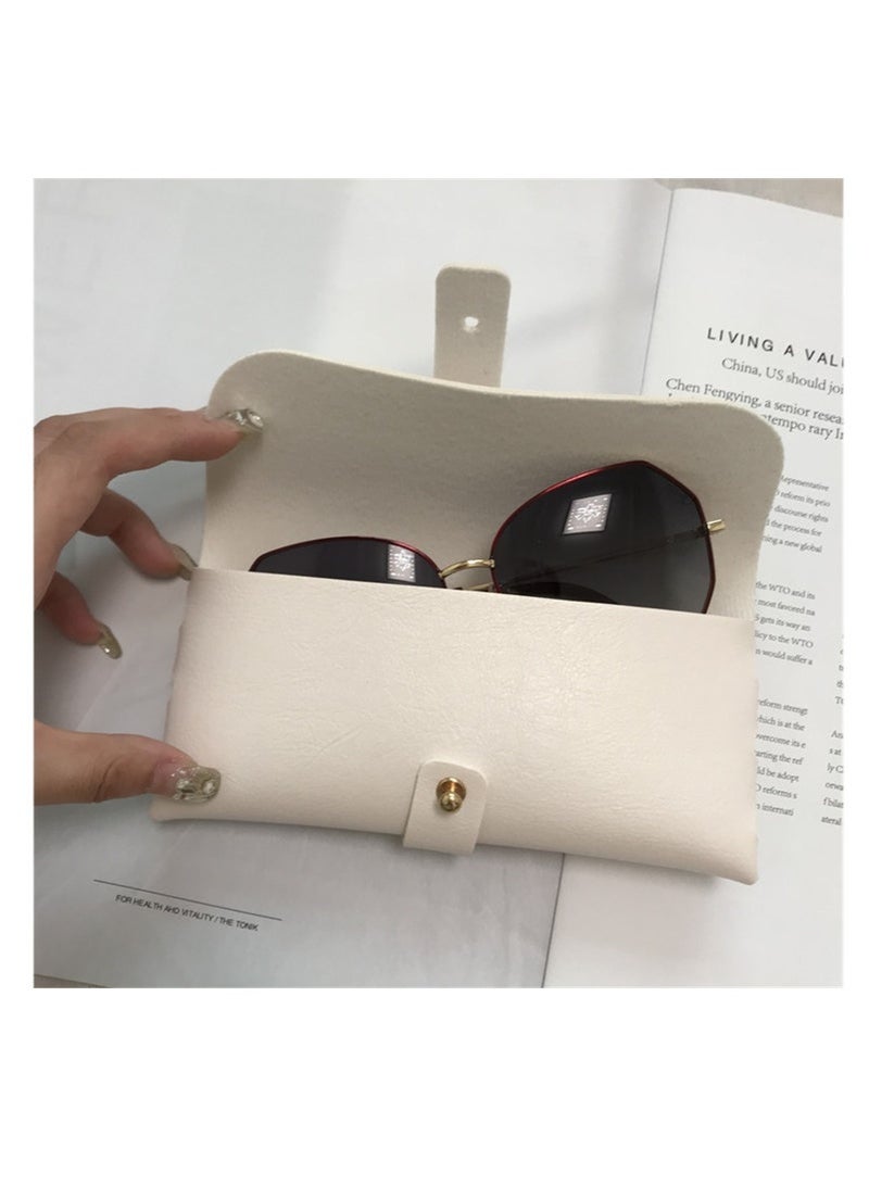 حافظة نظارات شمسية محمولة للنساء والرجال، مجموعة من 3 قطع