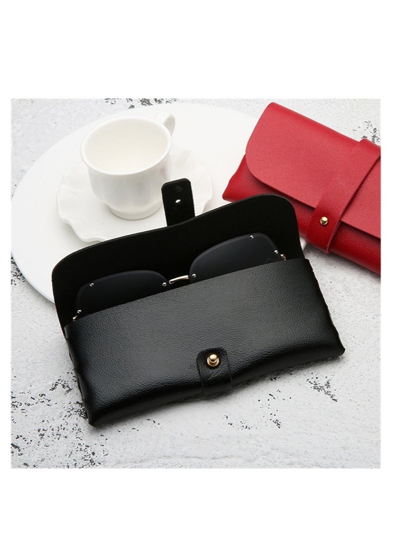 حافظة نظارات شمسية محمولة للنساء والرجال، مجموعة من 3 قطع