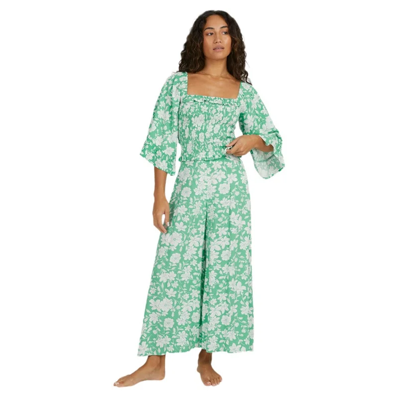 بيلابونج On My Mind Isle Wide Leg Beachy Pant - Women